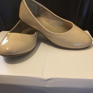 Girls Nude Flats size 13